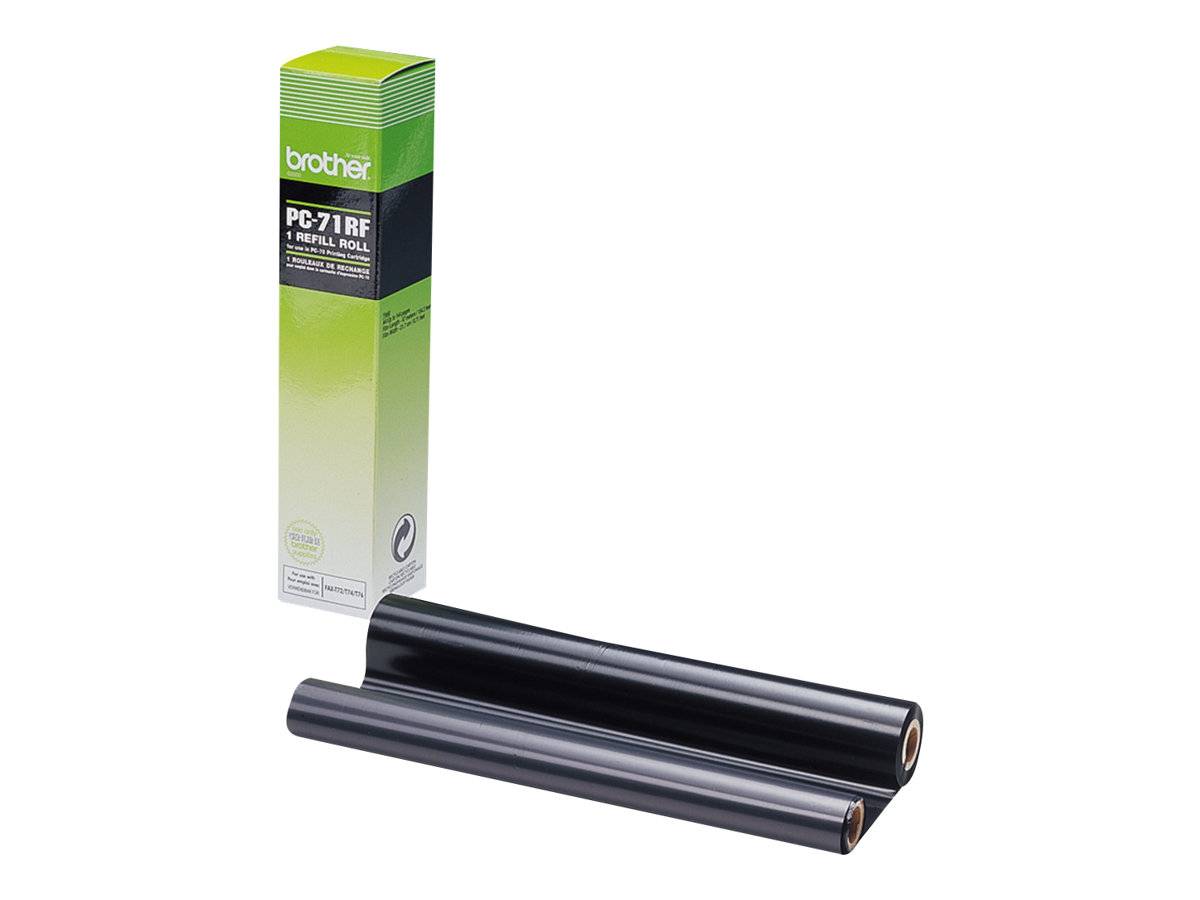 Brother Thermo-transferrol voor fax Origineel 144 bladzijden Zwart 1 stuk(s) PC-71RF PC71RF-3