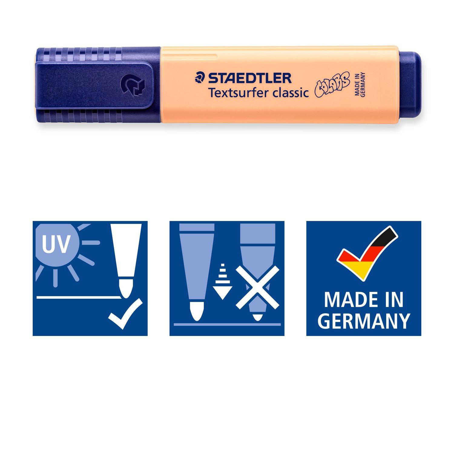Markeerstift Staedtler 364 Textsurfer pastel set à 6 stuks assorti-4