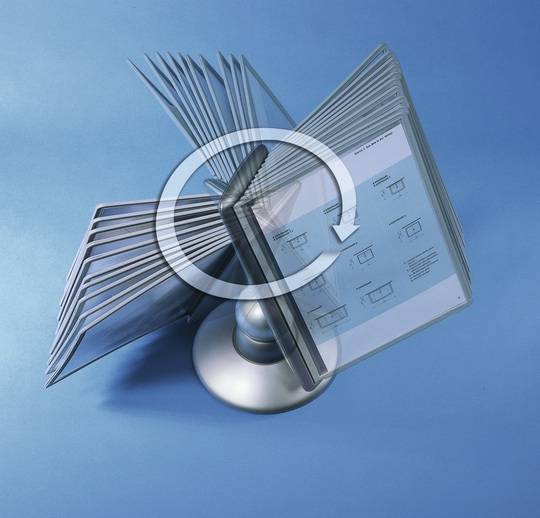 Duurzaam SherpaMotion-displaypaneelsysteem, 10 A4-grafietkleurige displaypanelen-3