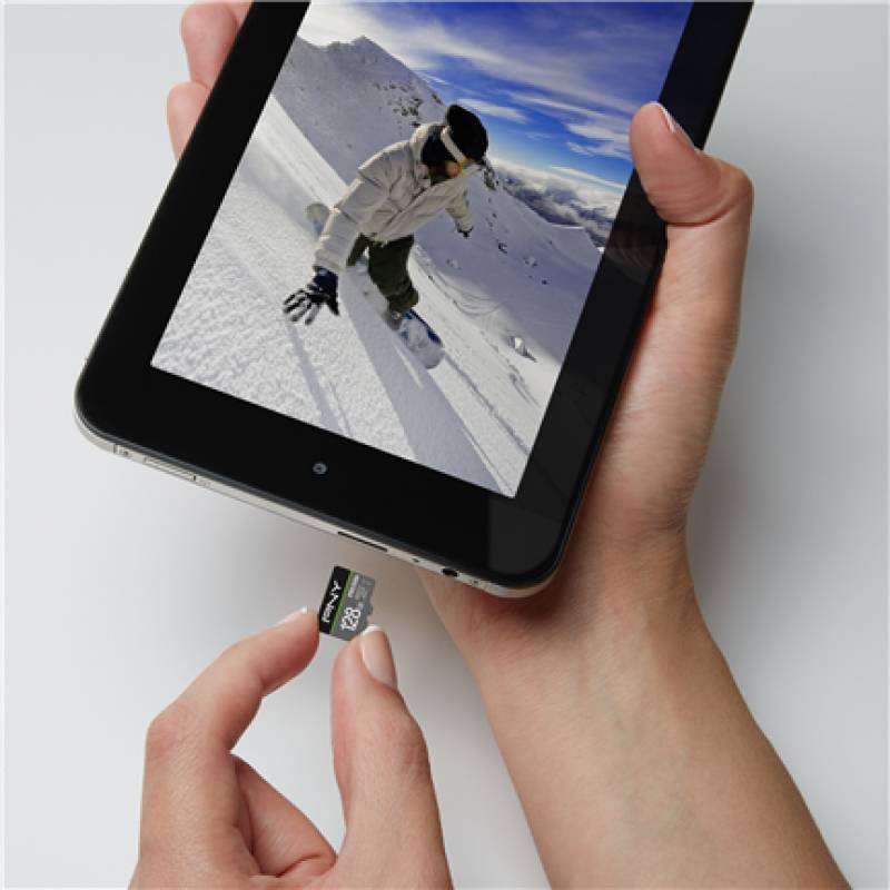 SD MicroSD XC-kaart 128GB PNY Pro Elite R100MB/s W90MB/s reta-2