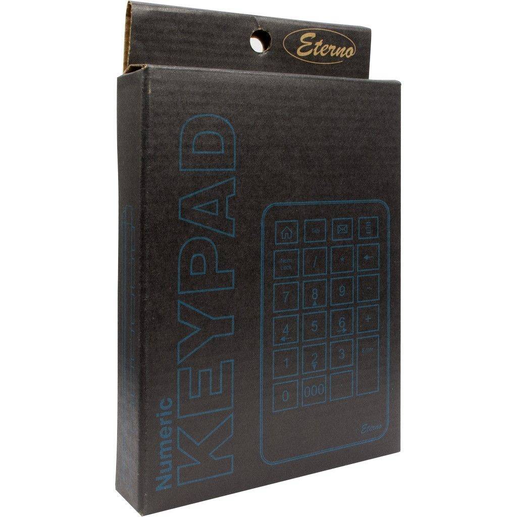 Inter-Tech USB-stick, 23 toetsen, antislip, zwart-4