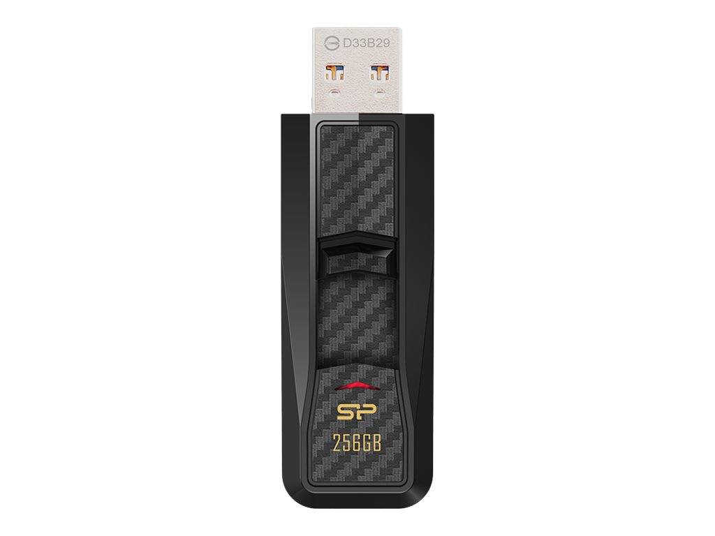 USB-stick 256GB Silicon Power USB3.0 B50 Zwart-0