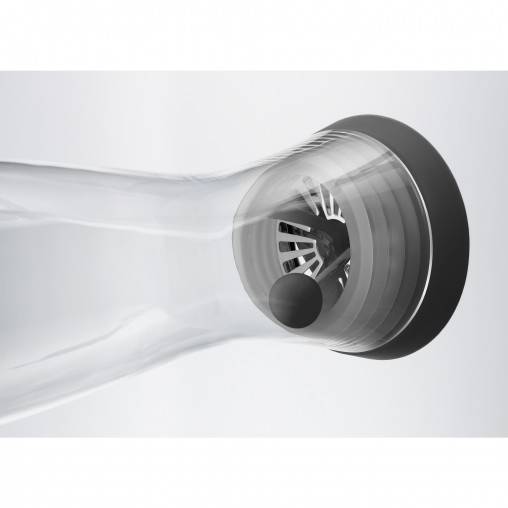 WMF Water decanter 1.5 l black Basic 15 l Glas Zwart Transparant 113 mm 327 mm-3