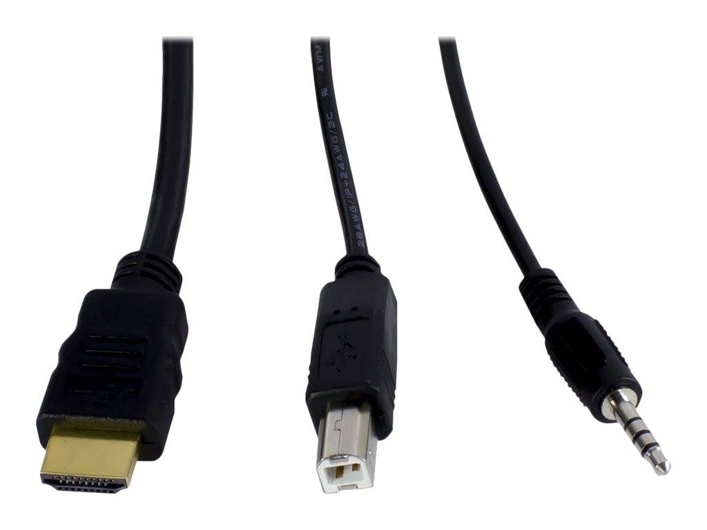 Inter-Tech KVM-switch AS-42HA HDMI, 4 poort, metaal-2
