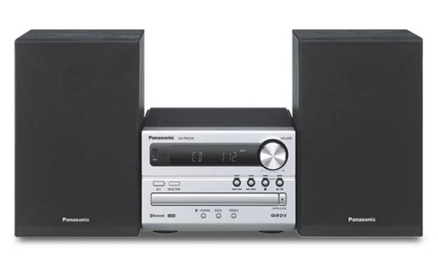 Panasonic;SC-PM250EG-S;Stereoset;Bluetooth, CD, USB, 2 x 10 W;Zilver-3
