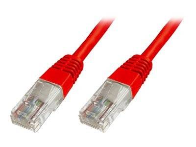Digitus DK-1512-050/R RJ45 Netwerkkabel, patchkabel CAT 5e U/UTP 5.00 m Rood Verdraaide paren 1 stuk(s)-1