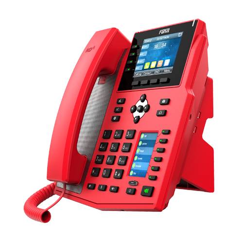 Fanvil IP-telefoon X5U-R rood V2-4