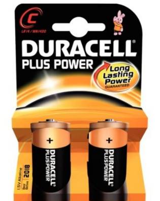 Duracell Plus alkaline C MN1400 blister 2-2