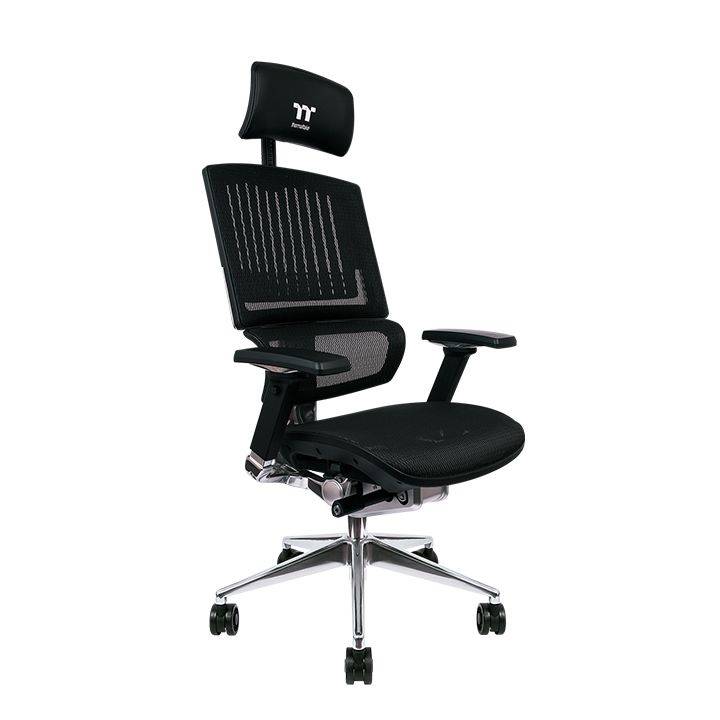 Thermaltake CyberChair E500 met mesh zitting en mesh rugleuning.-3