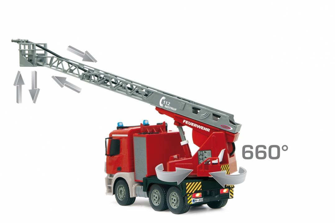 Jamara Brandweer Draaitafel Mercedes-Benz Antos 1:20 2,4 GHz 6+-3