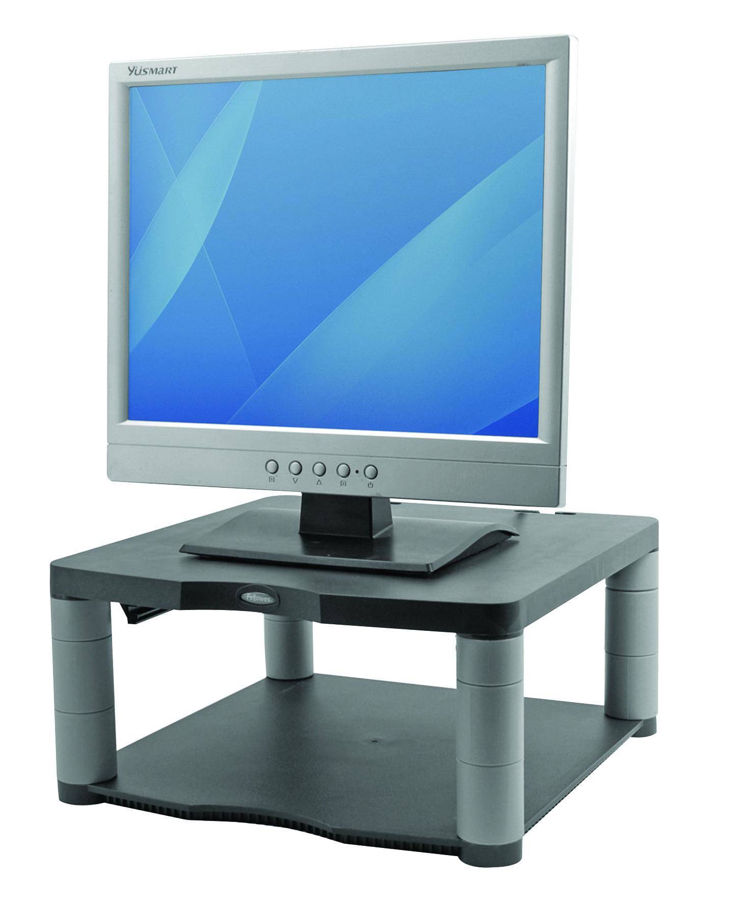 Fellowes Premium Monitorstandaard Hoogte: 6.4 tot 16.5 cm Grafiet-1