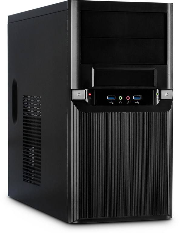 Inter-Tech 88881249 Micro-tower PC-behuizing Zwart-2