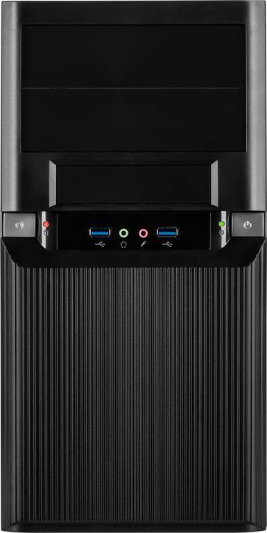 Inter-Tech 88881249 Micro-tower PC-behuizing Zwart-3