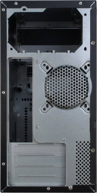 Inter-Tech 88881249 Micro-tower PC-behuizing Zwart-5