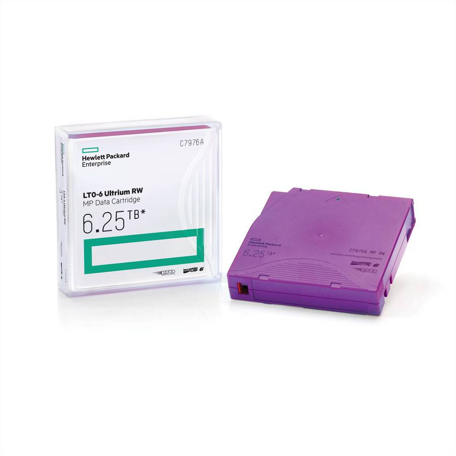 HPE LTO Ultrium 6 Tape - 2,5TB / 6,25TB-0