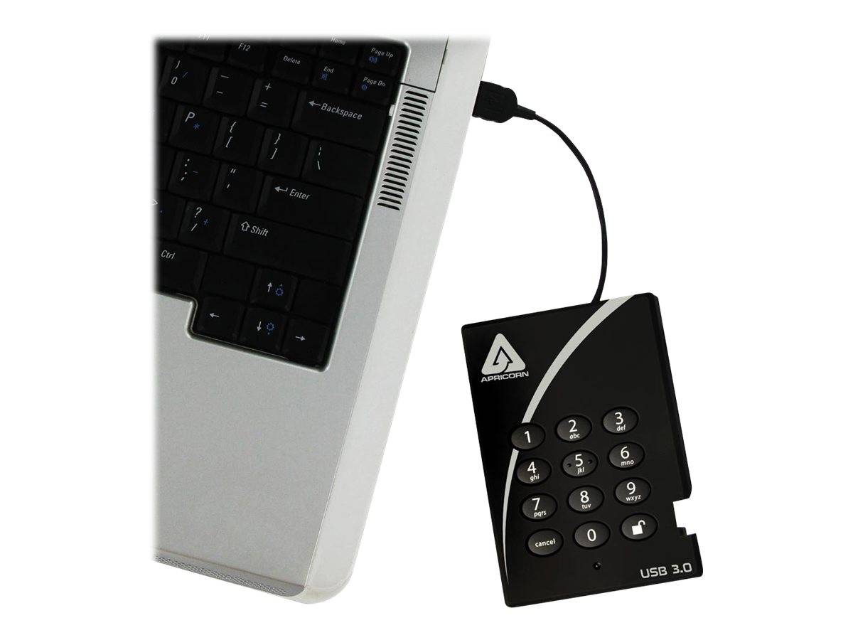 Apricorn 2TB, 5Gbps, 8MB buffer, 5400 RPM, USB 3.0-2