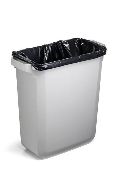Recyclingcontainer 60 l H600xB280xD590mm grijs zonder deksel geschikt v. levensm-2