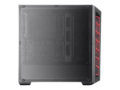 Cooler Master MasterBox MB520 black Midi-tower PC-behuizing Zwart 1 voorgeïnstalleerde ventilator, Zijvenster, Stoffilte-1