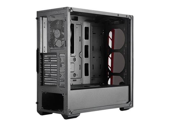 Cooler Master MasterBox MB520 black Midi-tower PC-behuizing Zwart 1 voorgeïnstalleerde ventilator, Zijvenster, Stoffilte-3