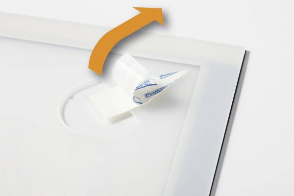 Duurzaam Duraframe-behang A3-infoframe zwart-4