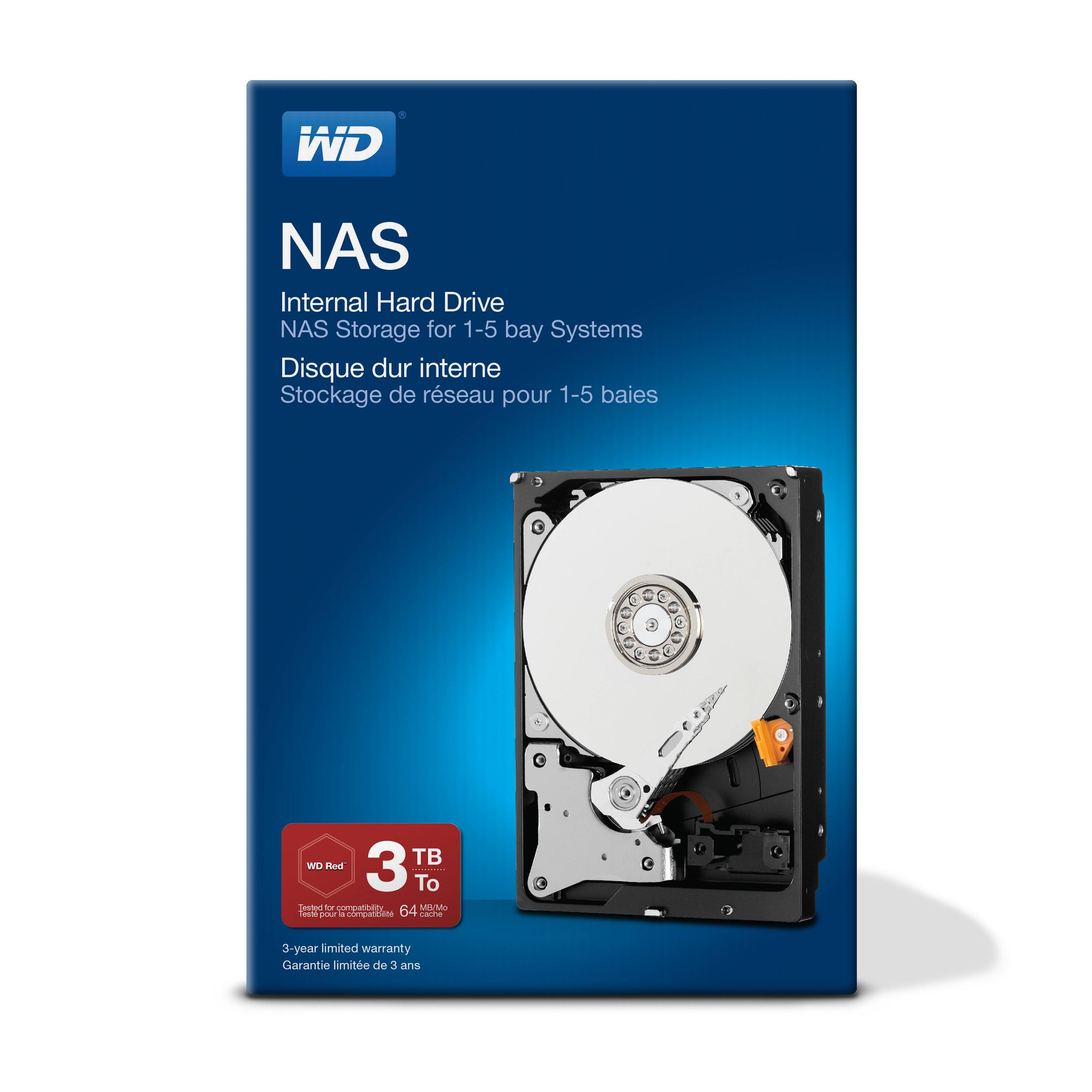 Western Digital WD Red™ 3 TB Harde schijf (3.5 inch) SATA III WDBMMA0030HNC-ERSN Retail-3