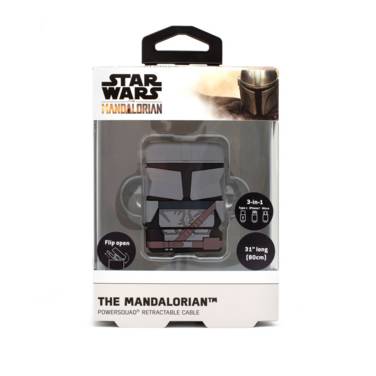 Duimen omhoog! Oplaadkabel De Mandalorian 3in1 Lightning/Micro/USB