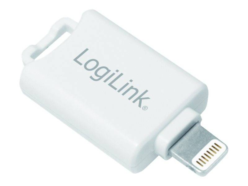 LOGILINK AA0089 Kaartlezer: geheugen; Apple Lightning-stekker; microSD; R: 30MB/s - 1 stuk-0