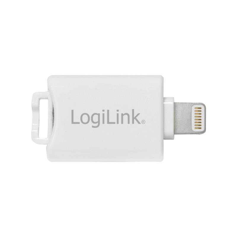LOGILINK AA0089 Kaartlezer: geheugen; Apple Lightning-stekker; microSD; R: 30MB/s - 1 stuk-2