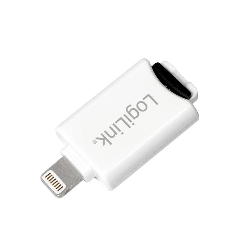 LOGILINK AA0089 Kaartlezer: geheugen; Apple Lightning-stekker; microSD; R: 30MB/s - 1 stuk-3