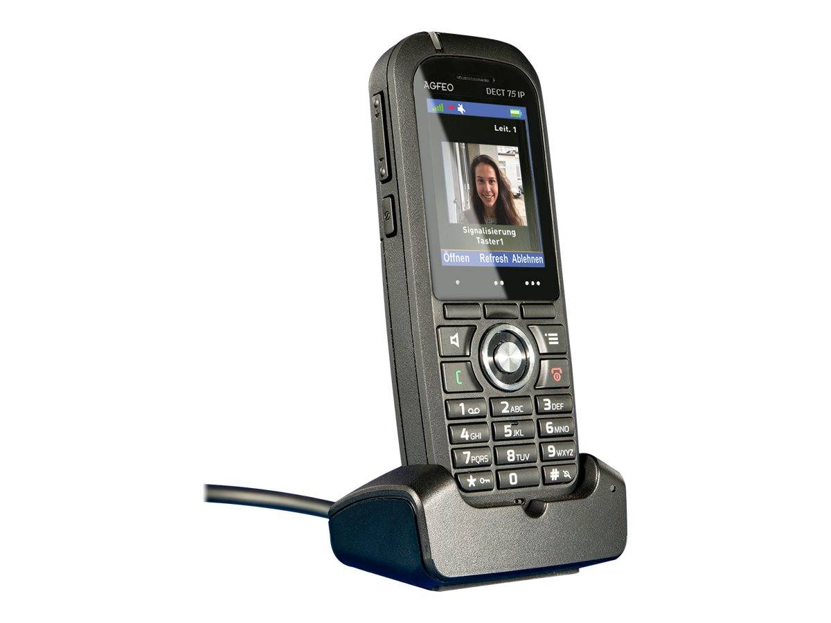 Agfeo DECT-IP-Telefon DECT 75 IP sw-2