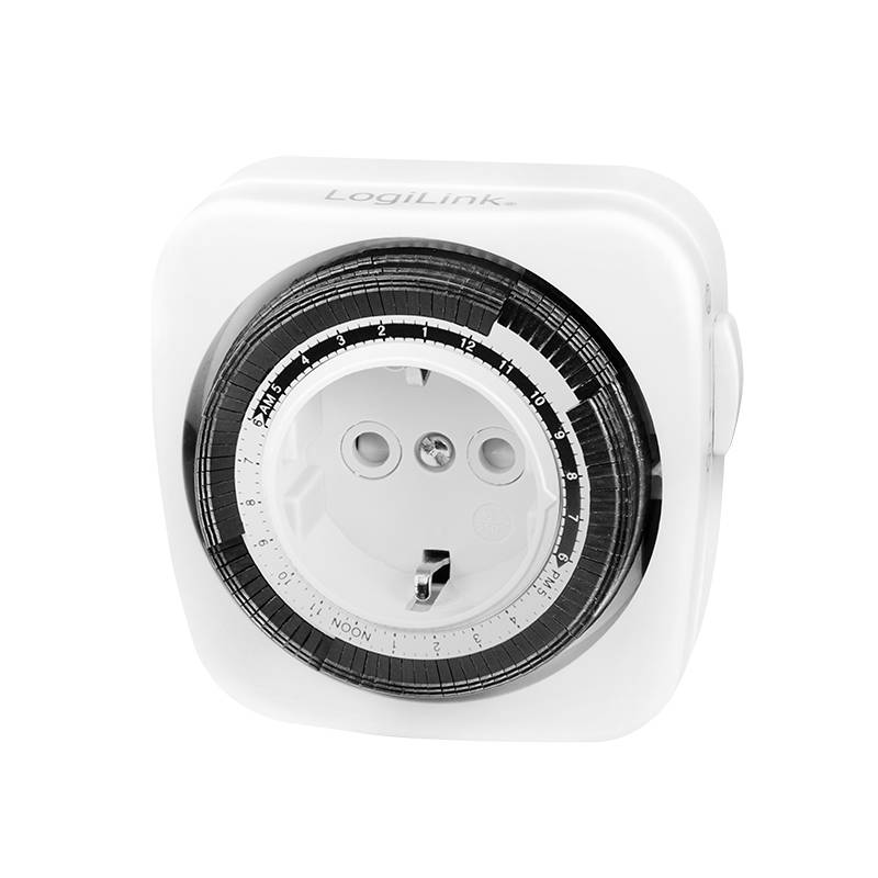Logilink timerschakelaar, mechanisch, 230V AC, 50Hz, 16(2)A, 3680W-1