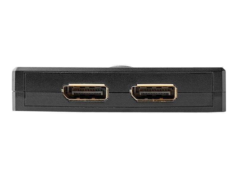 Lindy - Video/Audio-Schalter - 2 x DisplayPort - Desktop (38414)-1