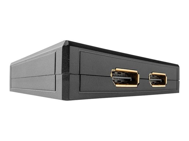 Lindy - Video/Audio-Schalter - 2 x DisplayPort - Desktop (38414)-2