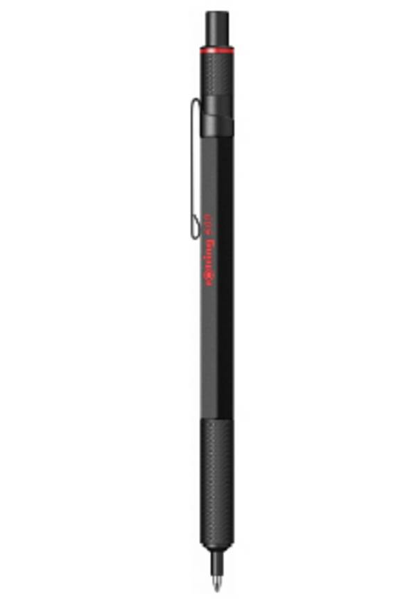 ROTRING balpen 600 zwart, M-zwarte geschenkdoos