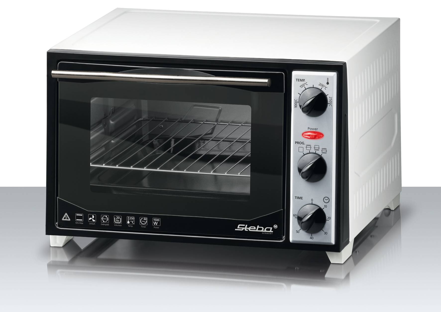 Steba KB27U2 - Grill Bakoven met Draaispit - 20L - Vrijstaand -Zwart-1