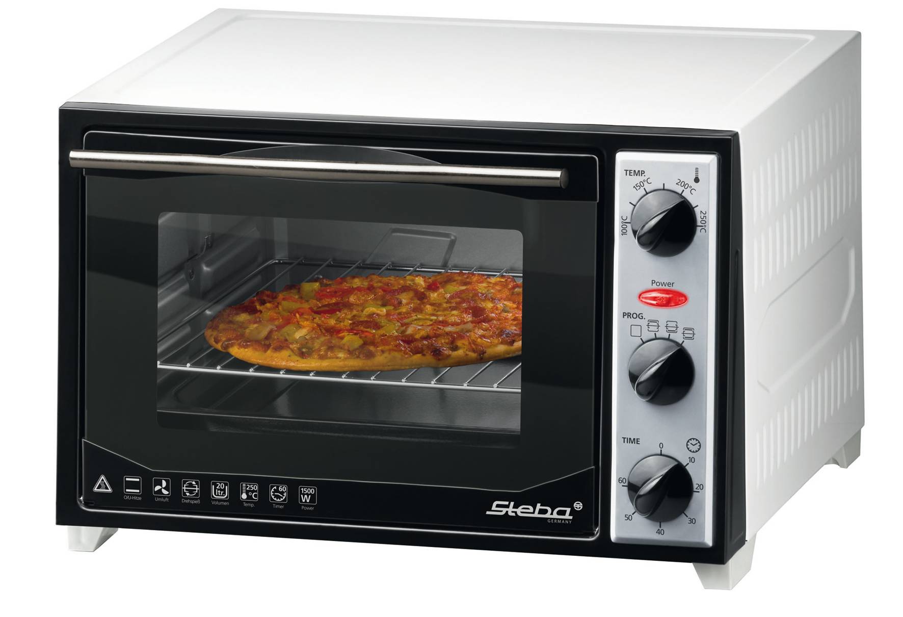 Steba KB27U2 - Grill Bakoven met Draaispit - 20L - Vrijstaand -Zwart-2