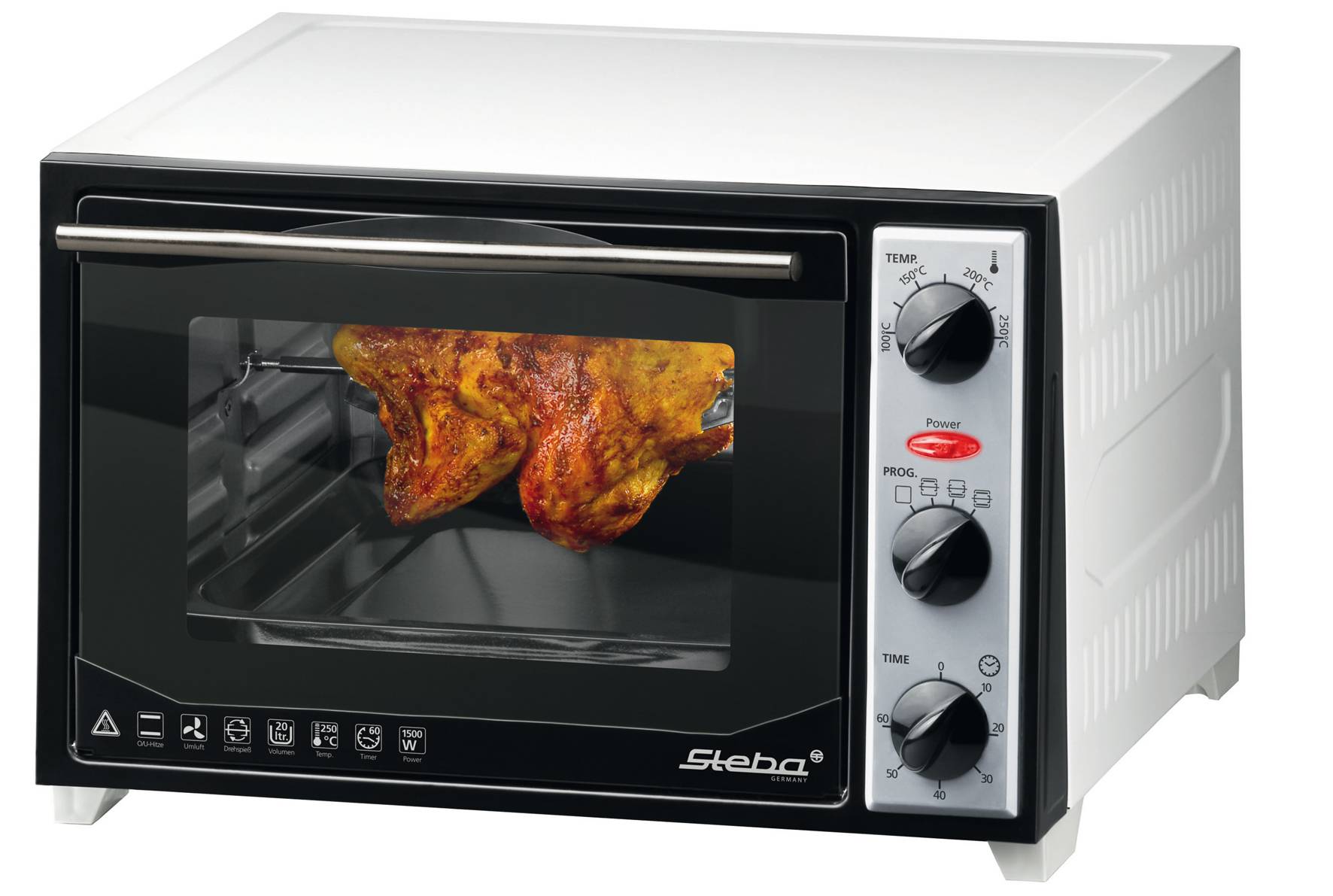 Steba KB27U2 - Grill Bakoven met Draaispit - 20L - Vrijstaand -Zwart-3