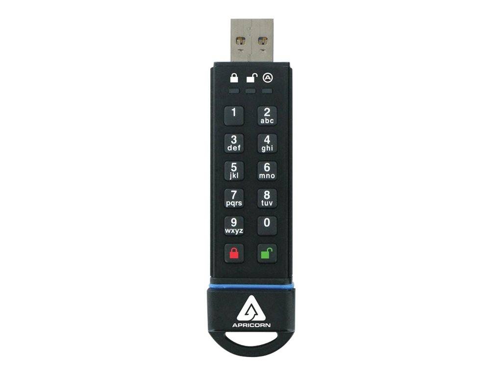 Apricorn 16 GB, USB Type A, 195 MB/s lezen, 162 MB/s schrijven, hardware-encryptie-2