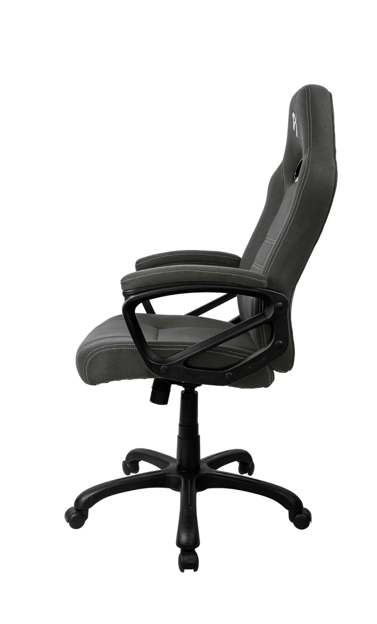 Arozzi Gaming Chair Enzo Geweven Zwart/Grijze Stof-2