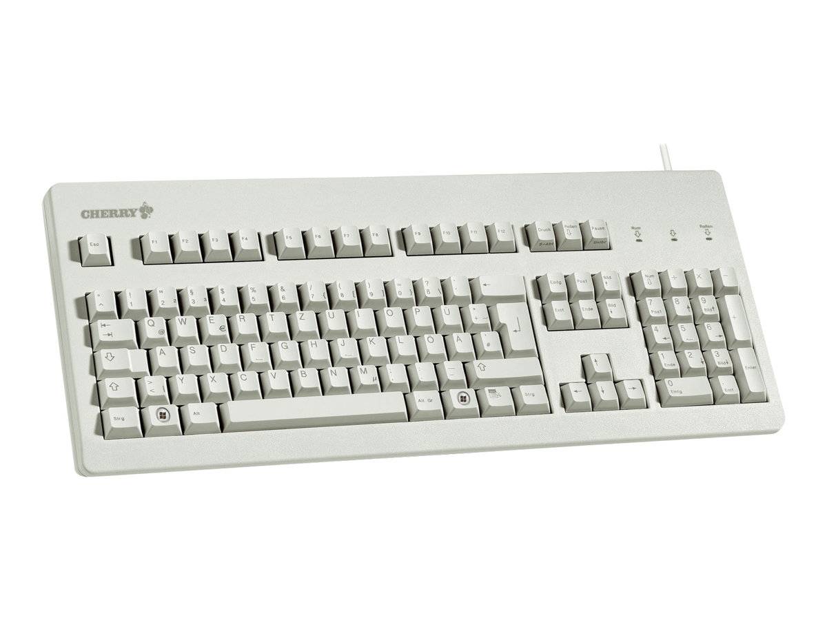 CHERRY TAS G80-3000 Bedrade DE lay-out lichtgrijs BLAUWE SCHAKELAAR-2