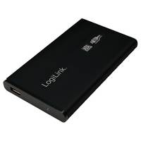 LogiLink Go 6,3 cm (2,5") USB 3.0/SATA Zwart ALU of NT-3