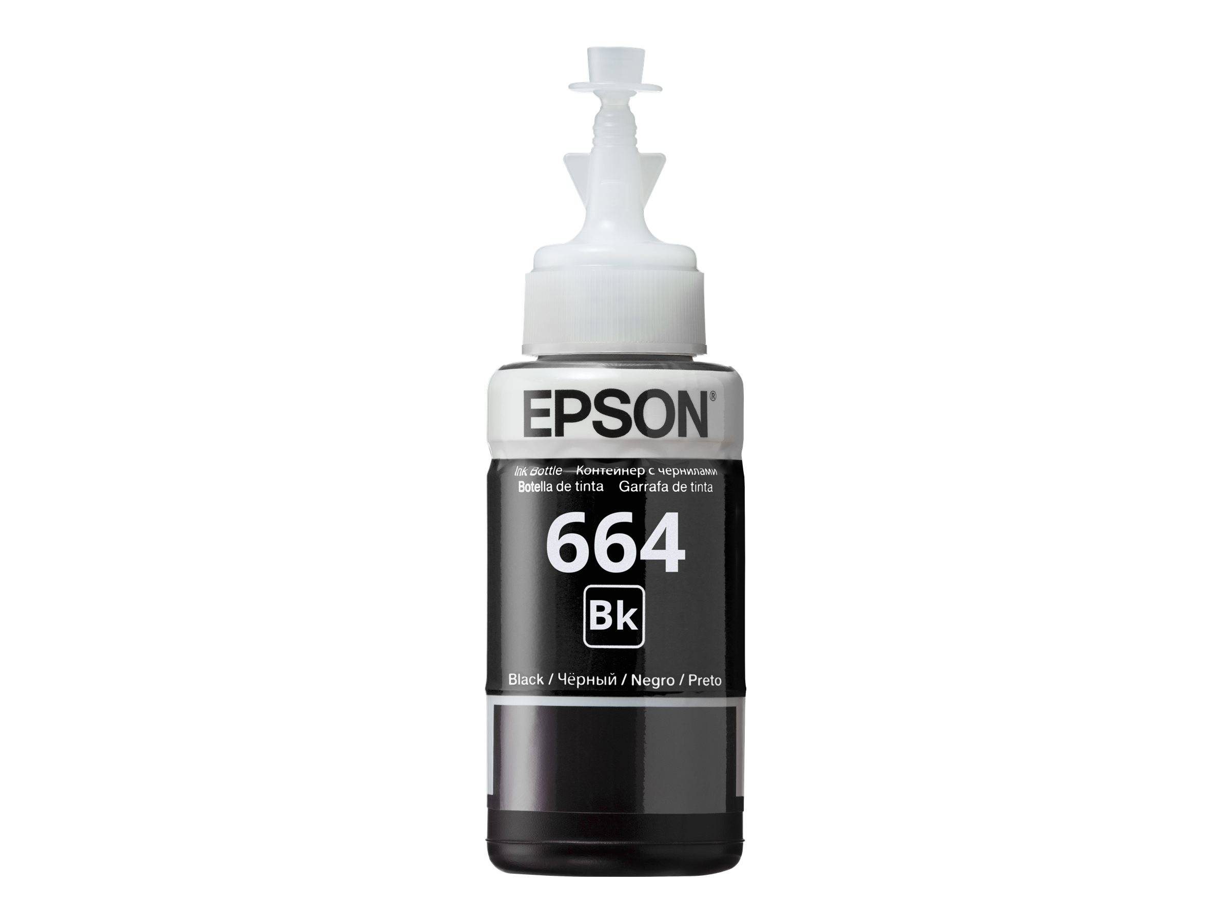 Epson T6641 zwarte inktfles 70 ml-1