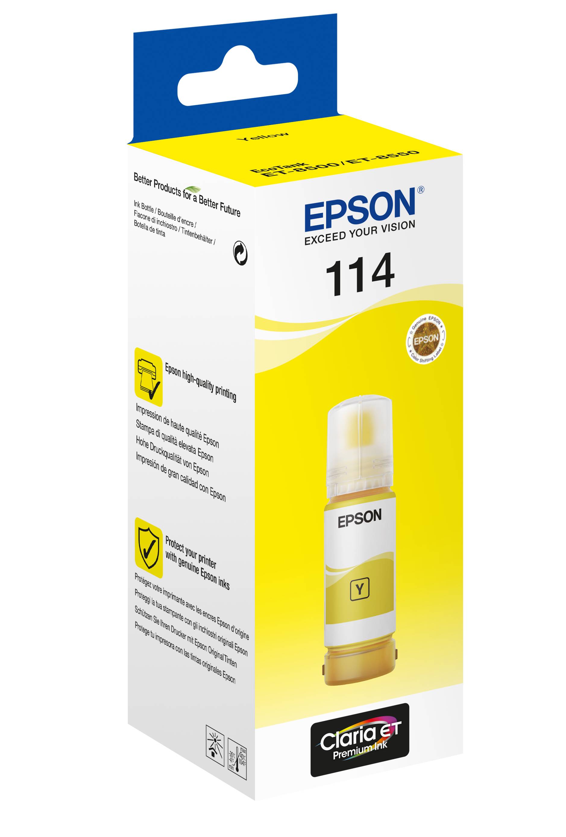 114 gele 2300 pagina's inktvulling C13T07B440-2