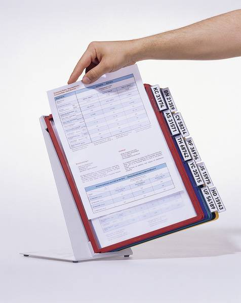 Bureaustandaard Durable Vario met 10-tassen A4 assorti-2