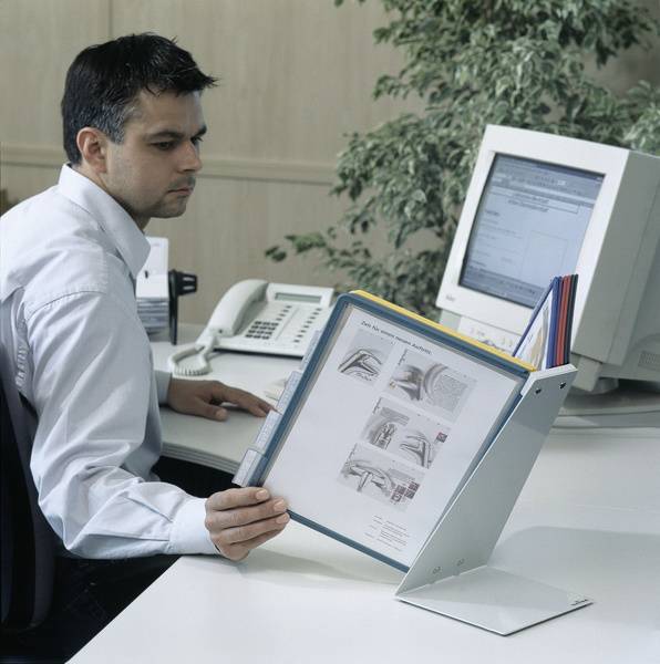 Bureaustandaard Durable Vario met 10-tassen A4 assorti-3
