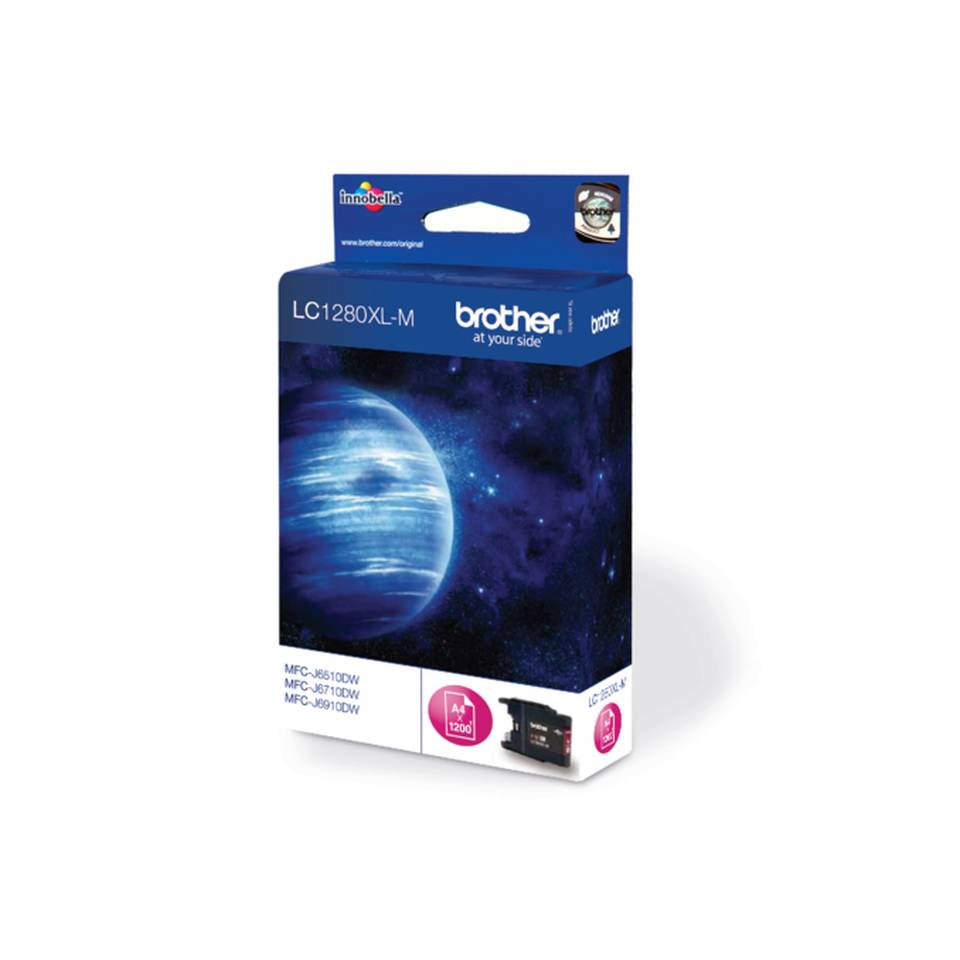 Brother Inktcartridge LC-1280XLM Origineel Magenta LC-1280 XL M-3