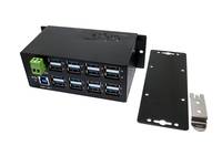 Exsys Exsys EX-1113HMS - Hub - 16 x USB 3.1 Gen 1 - an DIN-Schiene montierbar USB-hub Zwart-3