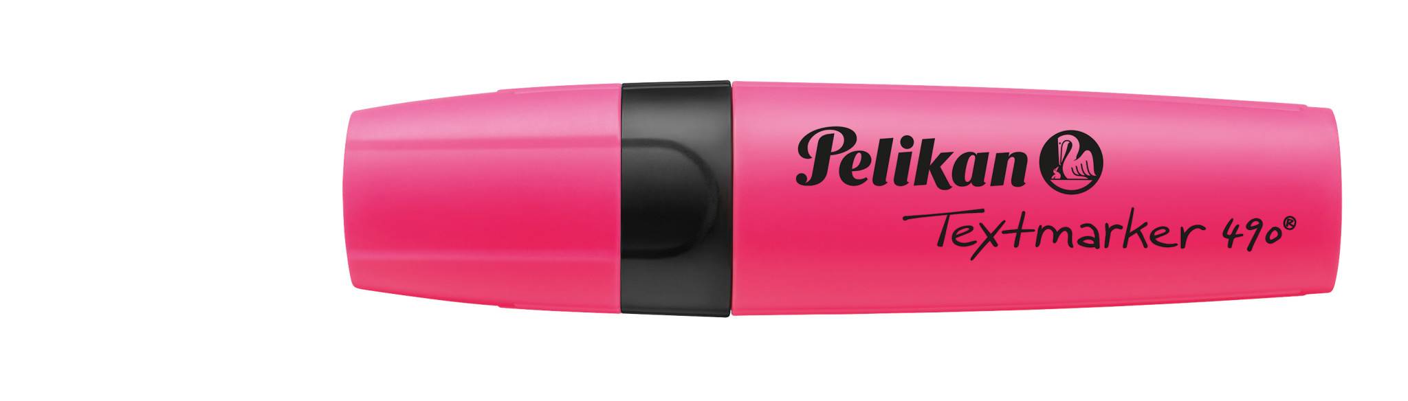 Pelikan Highlighter 490/B Fluorescerend Roze 1 stuk Blisterverpakking-1