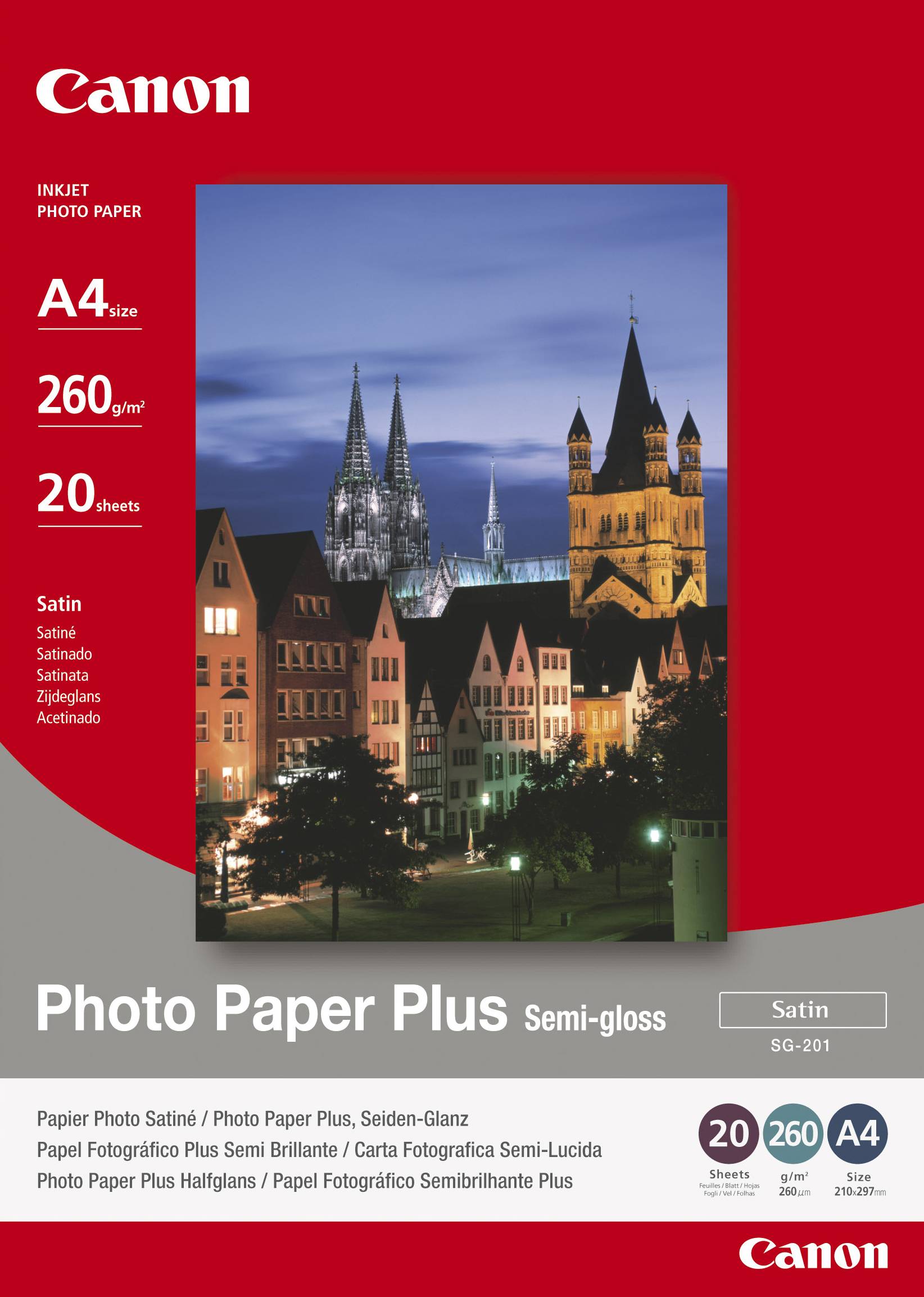 Canon SG-201 A4, 20 vellen, 260 g-1
