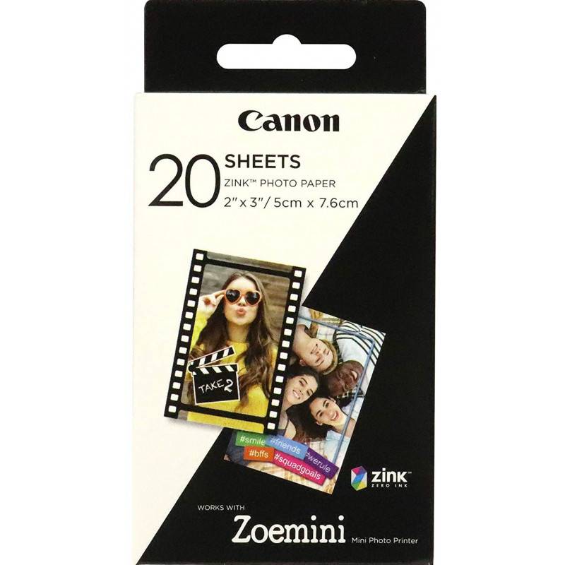 Canon ZP-2030 ZINK-papier 5 x 7,5 cm (20 vel)-1